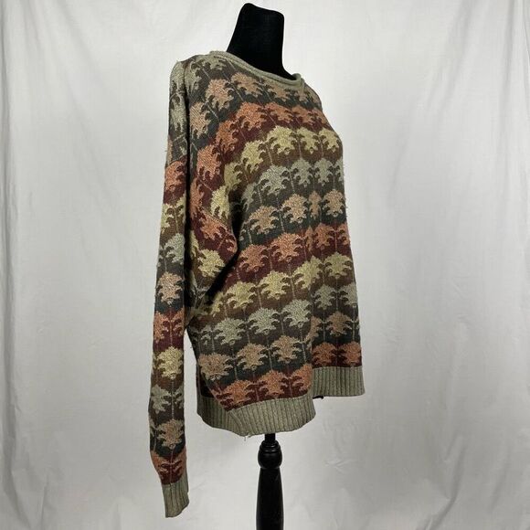 Vintage Essay Linda Larson Cotton Wool Autumnal Oversized Knit Sweater - Women’s - Picture 3 of 8